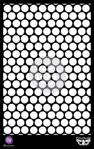 Honeycomb stencil