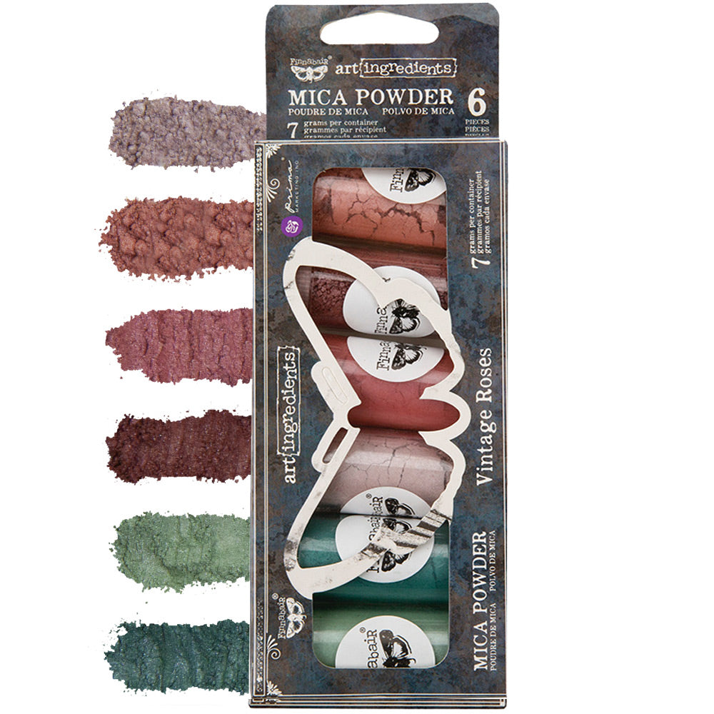 Set of Four Metallic Mica Powders – Pick Your Own Colors! – Mixed Media Girl