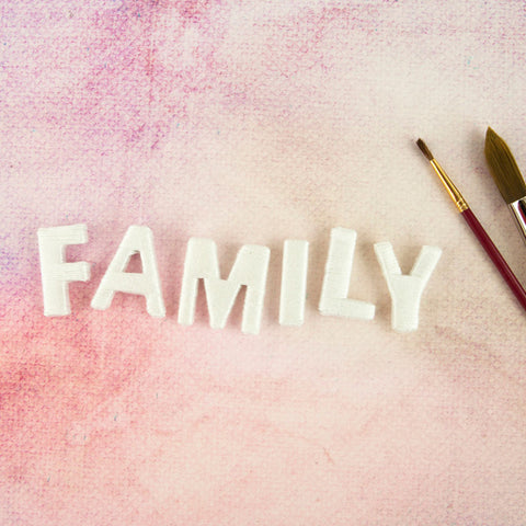 Thread Letters - Family