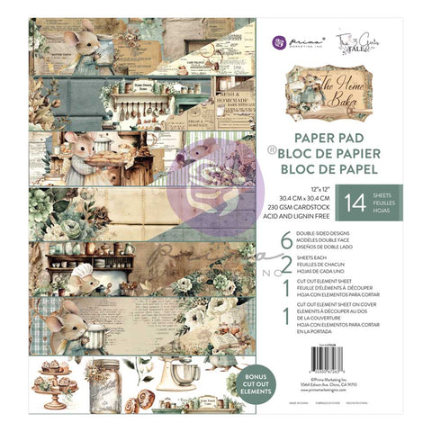 The Home Baker Collection 12”x12” Paper Pad