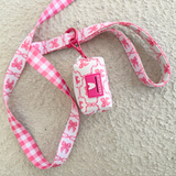 Frenchie Poo Bag Holder - Pink Bows