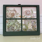Vintage Window w/ Transfer Design WorkShoppe