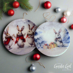 Winter Holiday Epoxy Riser Set WorkShoppe