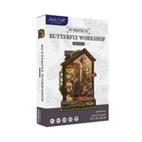 DIY Book Nook Kit: Butterfly Workshop