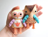 Owl Ornament DIY Felt Sewing Craft Kit