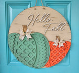 Fall Door Hanger WorkShoppe
