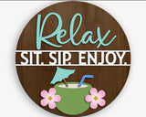 Summer Door Hanger WorkShoppe