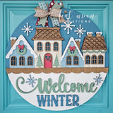 Winter Door Hanger WorkShoppe