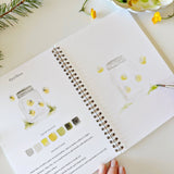 Camping watercolor workbook