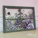Vintage Window w/ Transfer Design WorkShoppe