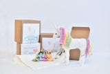 Pastel Rainbow Unicorn DIY Felt Sewing Craft Kit