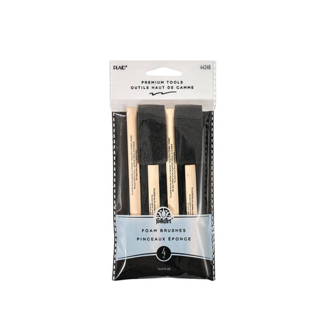 FolkArt Foam Brush Set 4 Piece