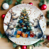 Winter Holiday Epoxy Lazy Susan WorkShoppe