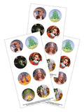 Wizard of Oz-Scenes 2" sticker