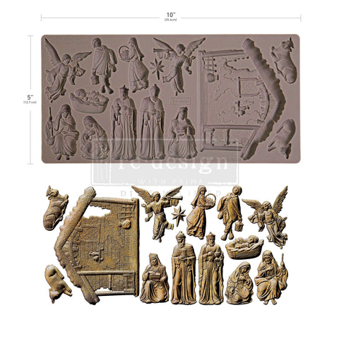 Holy Night Nativity Mould
