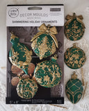 Shimmering Holiday Ornaments Mould