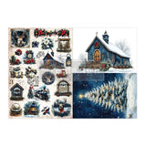 Hearth & Holly A3 Decoupage Fiber Pack