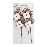 Twinkle & Treats Collection Flowers - Snowy Cotton