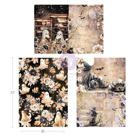 Bewitched Collection A4 Decoupage Paper Set