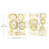 Fleur De Minuit Gold H2O transfer