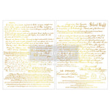 Gilded Noel Script - Kacha middy transfer