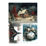 Silent Timber Memoirs A4 Decoupage Fiber Pack