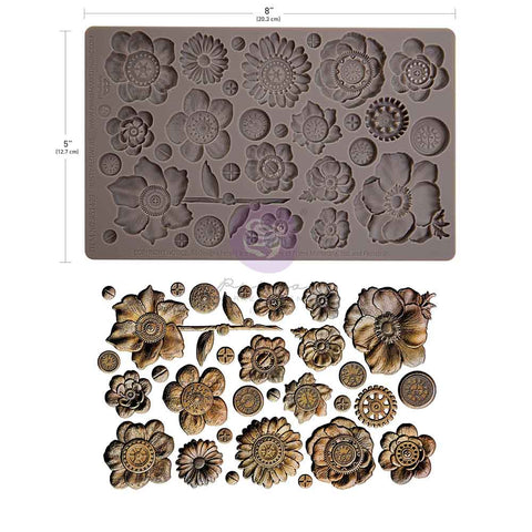 Rusty Flowers Mould