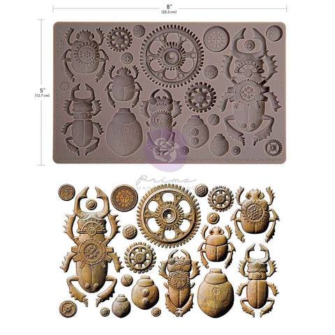 Steampunk Beetles Mould