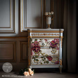 Crimson Elegance double delight set decoupage paper