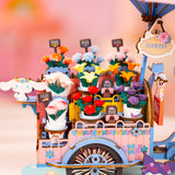 Hello Kitty® and Friends Flower Cart - 3D Wooden Puzzle