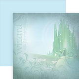 Emerald City - Wizard of Oz 12”x12” Double Sided Paper
