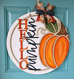 Fall Door Hanger WorkShoppe