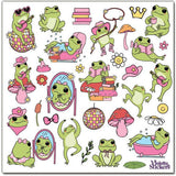 Pink Happy Frog