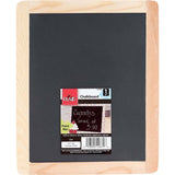 Plaid Wood Surface Chalkboard Frame 8.5" x 10.5"