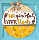 Fall Door Hanger WorkShoppe