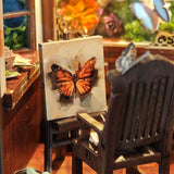 DIY Book Nook Kit: Butterfly Workshop