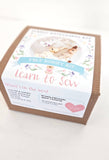 Embroidered Bunny DIY Felt Sewing Craft Kit
