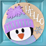 Winter Door Hanger WorkShoppe