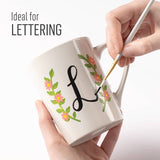 FolkArt Glass Painting Brushes 5pc