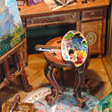 DIY Book Nook Kit: Impressionist Studio