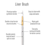 FolkArt Glass Painting Brushes 5pc