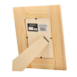 Plaid Wood Frame 4x6 with Easel Back