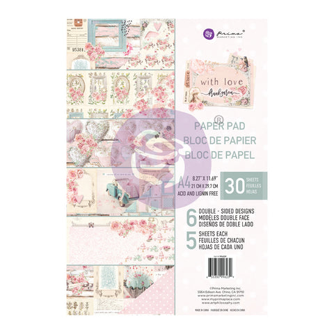 With Love Collection A4 Paper Pad