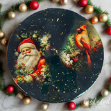 Winter Holiday Epoxy Lazy Susan WorkShoppe