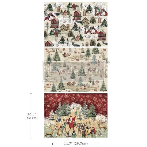 Whimsical Woodland 3 pack decoupage paper