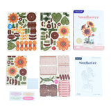 DIY Wooden Puzzle Kit - Sunflower Bloom Set