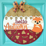 Fall Door Hanger WorkShoppe