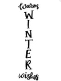 **KIT ONLY** Winter Porch Sign WorkShoppe