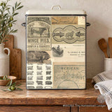 The Homestead Ledger A3 Decoupage Fiber