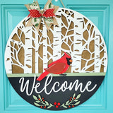 Winter Door Hanger WorkShoppe